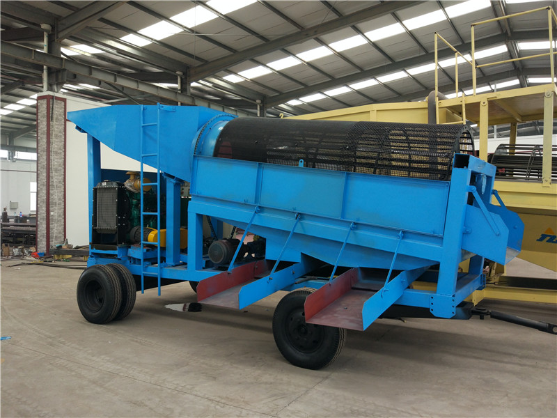 滾筒篩淘金設備